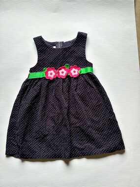 Bonnie Jean Girls' Polka Dot Party Dress Size 4